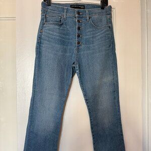 Veronica Beard Carly Kick-Flare Jean in Astra Wash – Size 30 (Never Worn)